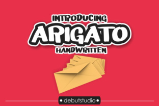 Arigato: A Handdrawn Marker Font for Authentic Brand Identity