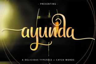 Ayunda: The Handwritten Typeface for Authentic Brand Identity