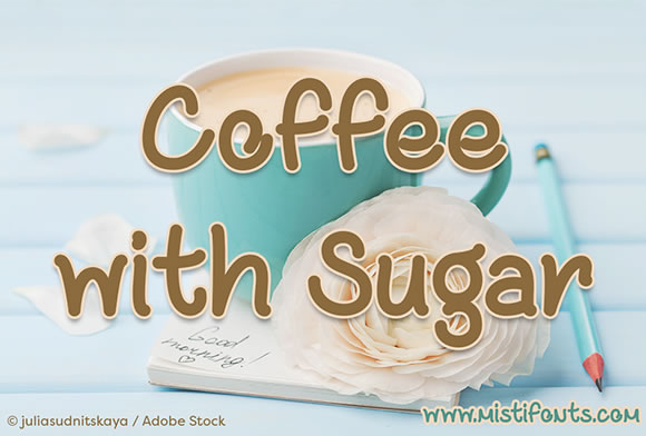 Coffee with Sugar: A Handwritten Typeface for Editorial Design