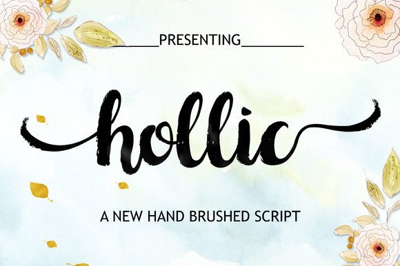 Hollic: The Elegant Script Font That Elevates Small Business Branding