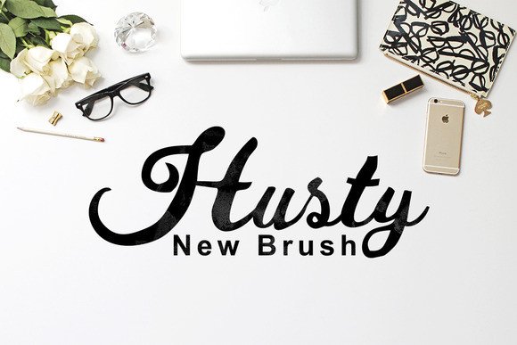 Husty: The Perfect Script Font for Handmade Labels and Signs