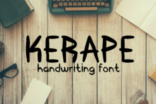 Kerape: The Sea-Inspired Script Amp Typeface for Handmade Brands