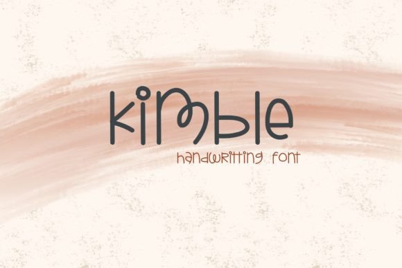 Kimble: The Perfect Script Amp Font for Handmade Creators