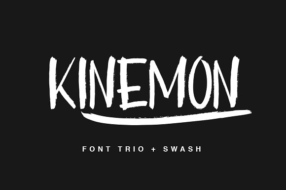 Kinemon Typeface Review: A Fun Brush Font for Digital Brands