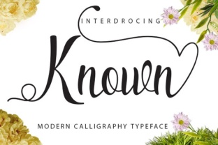 Known: A Handwritten Script Typeface for Digital Branding