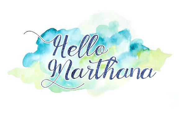 Marthana: A Flourished Typeface for Romantic Web Designs
