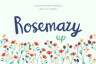 RosemaryUP: A Handwritten Script for Editorial Design