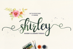 Shirley: A Modern Script Typeface for Web & Digital Brands