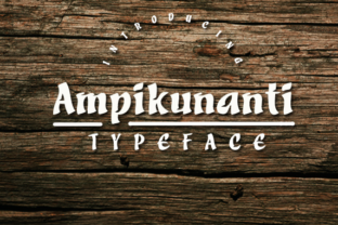 Upgrade Your Brand Identity with the Ampikunanti Typeface