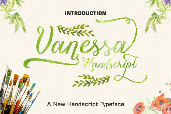 Vanessa Handscript: The Perfect Typeface for Handmade Branding