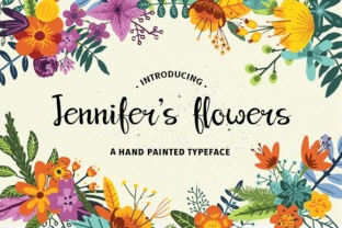 Why Jennifer s Flowers Is the Perfect Script Font for Editorial Design