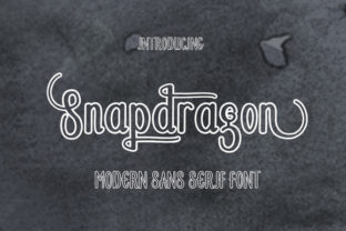 Why Snapdragon Is the Perfect Sans Serif Font for Your Craft Shop